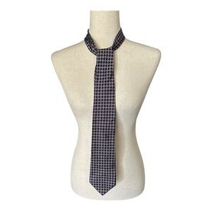 Ralph Lauren Men's Purple Geometric Foulard Silk Tie‎ One Size